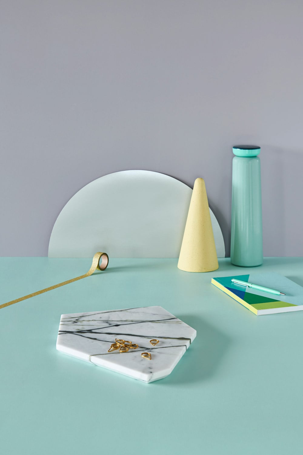Penta n°01 — Calacatta Green